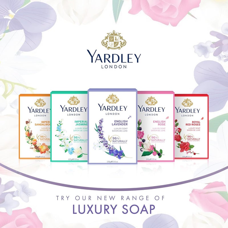 Yardley London English Lavender Luxury Soap, 100g - Image 3